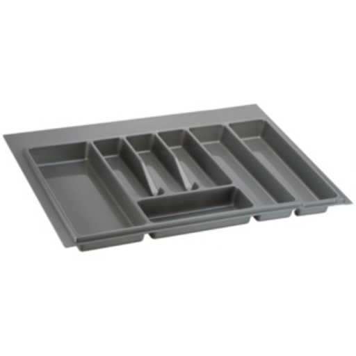 Placeholder second image for kitchen pull-out drawer with chrome basket